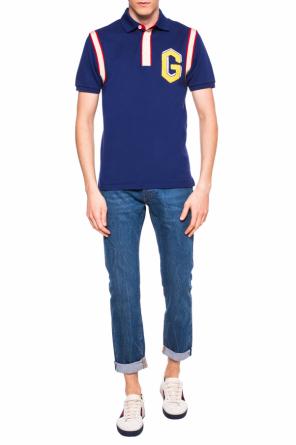 Patched polo, zdjęcie 2 Patched polo od Gucci
